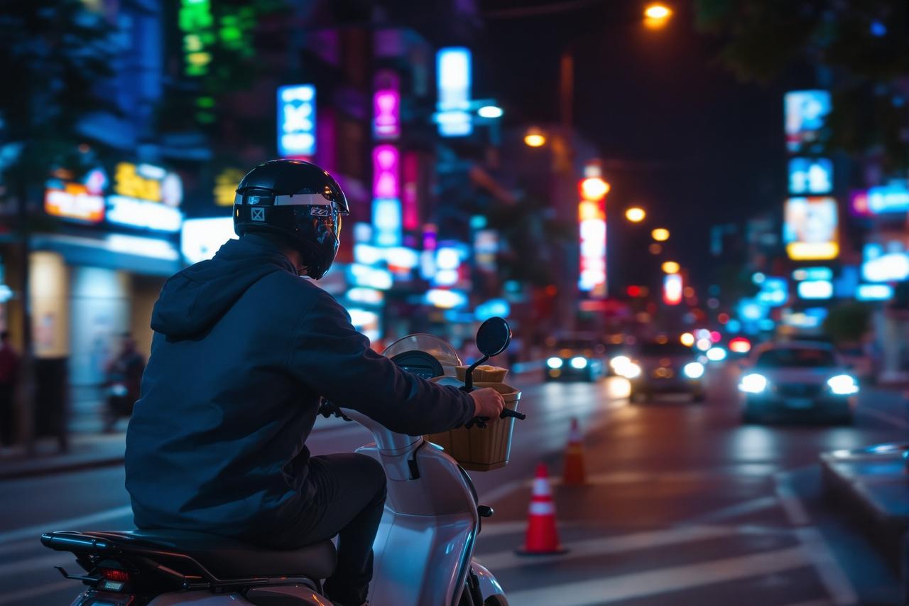 夜猫电影院作品《都市夜行》精彩剧照1